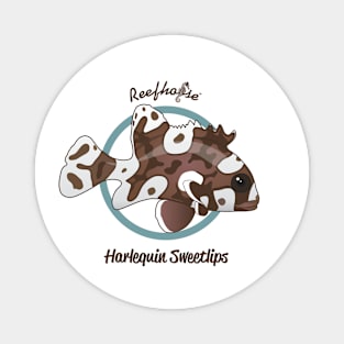 Harlequin Sweetlips Magnet